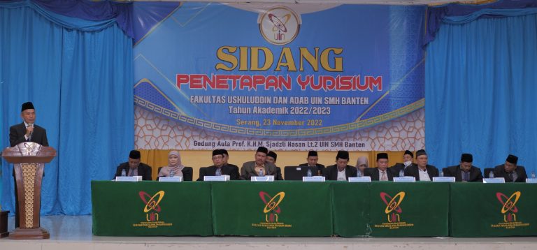 Penetapan Yudisium FUDA UIN Banten